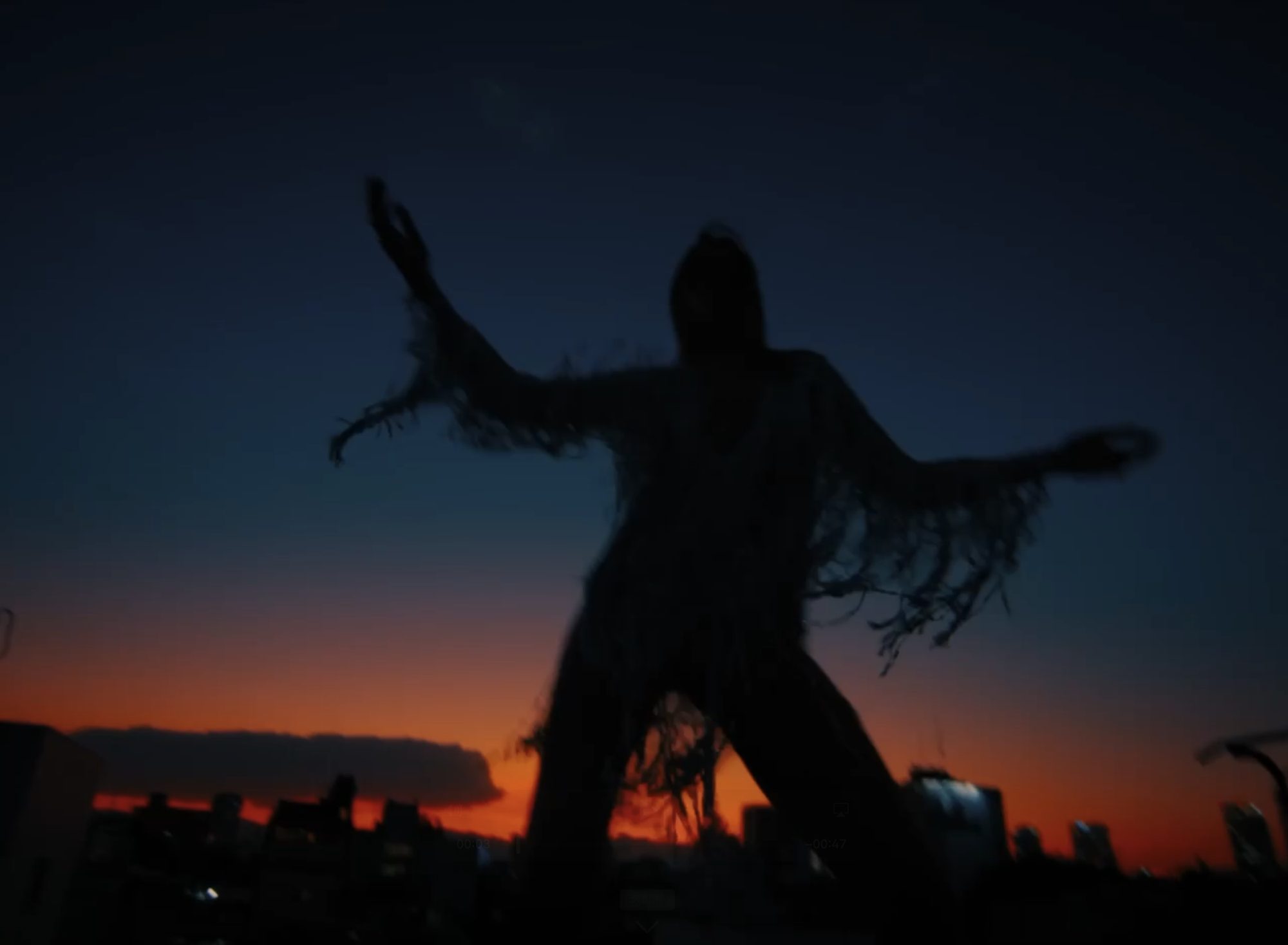 Frame from Big Important Director, Sage Bennett, color by FutureProof Color