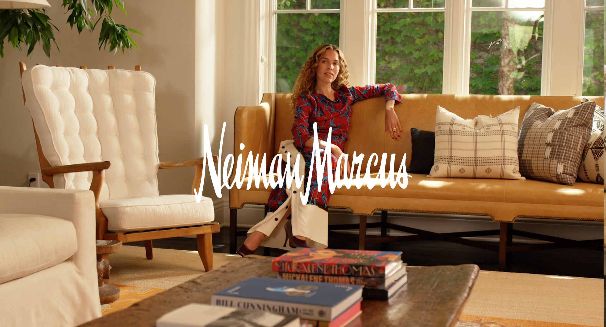 Frame from Neiman Marcus, Signature Style, Fall 2026, color by FutureProof Color